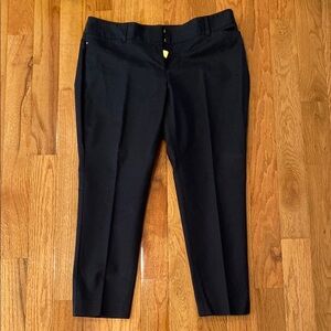 White House Black Market Black Ankle Length Pants